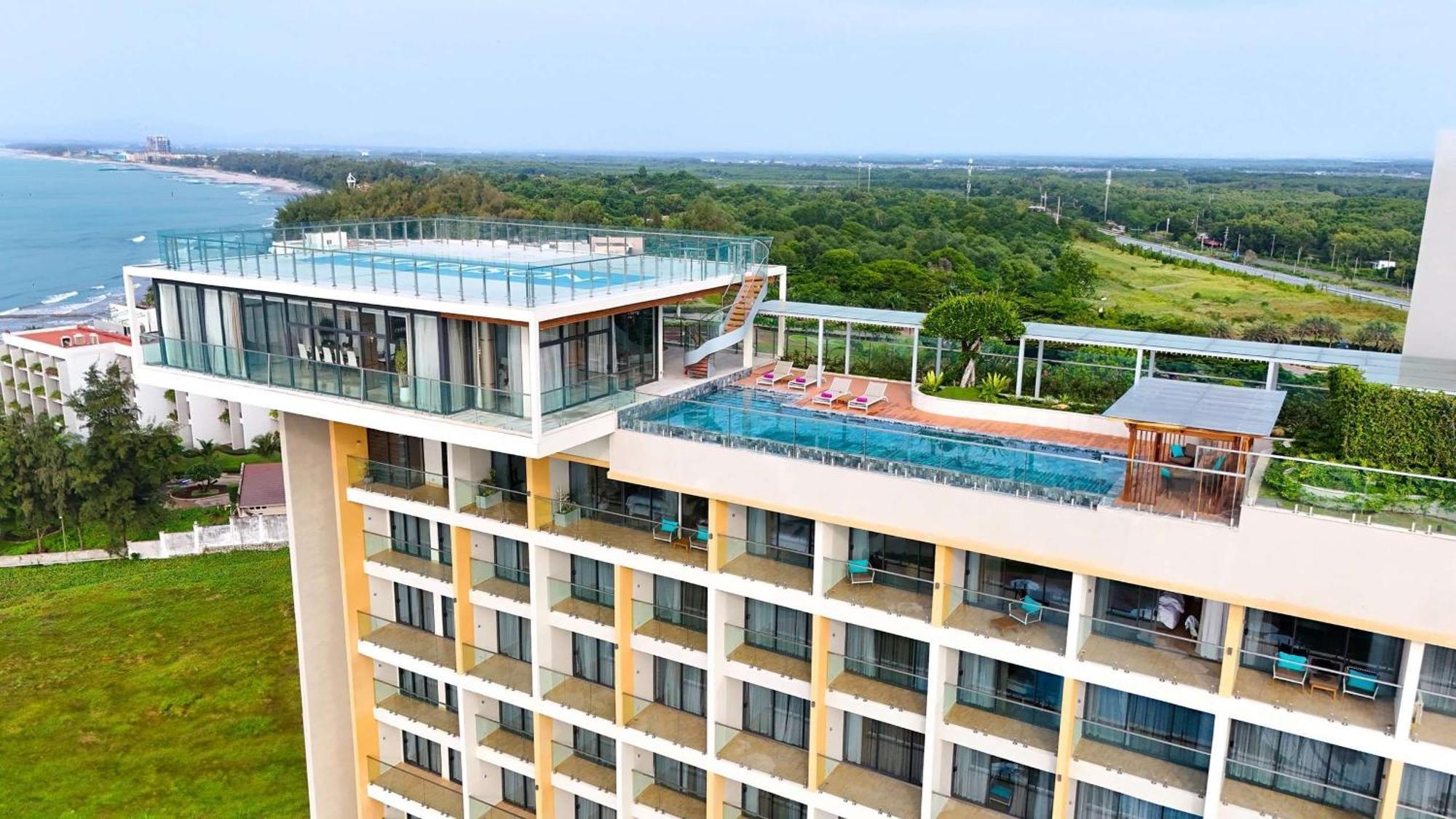Hotel Dhawa Hồ Tràm Exterior foto