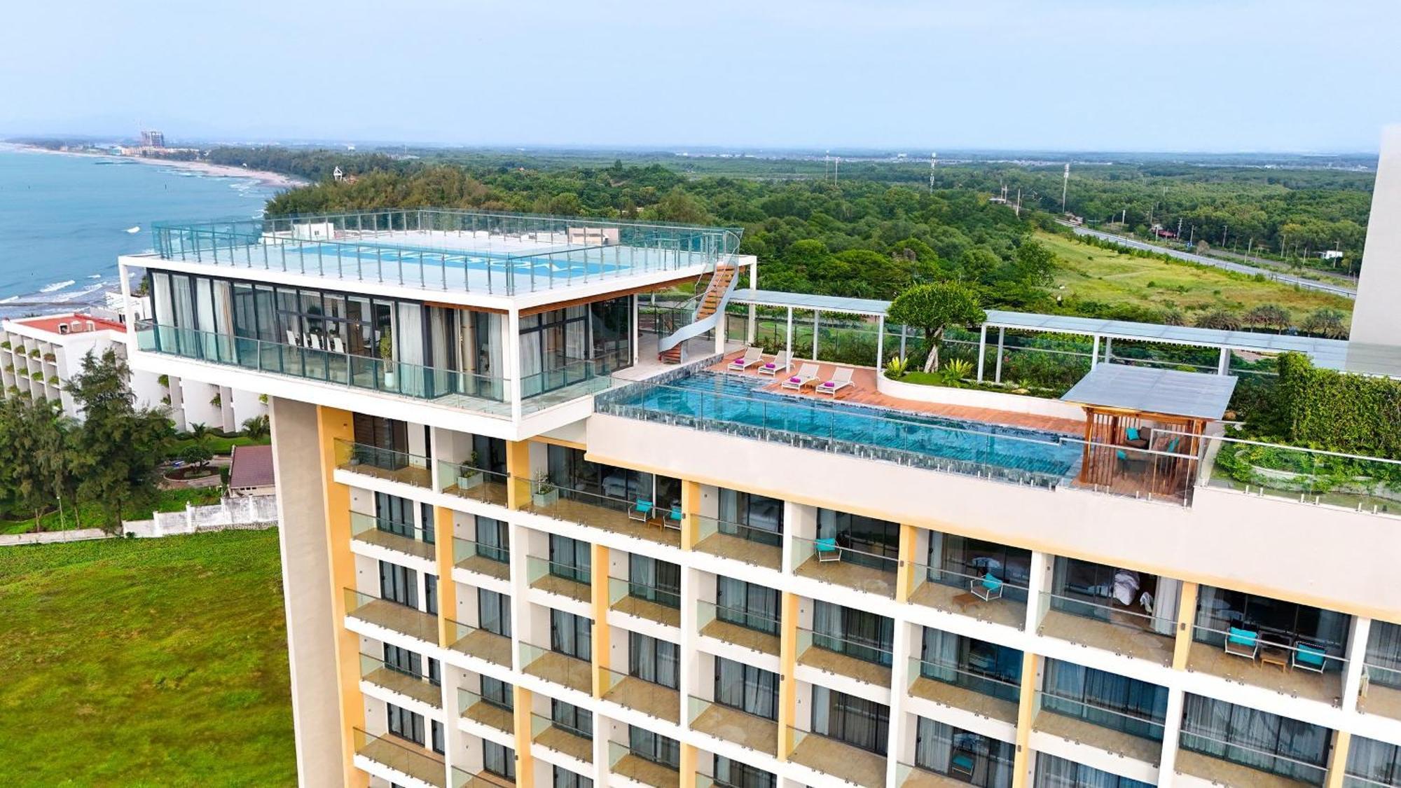 Hotel Dhawa Hồ Tràm Exterior foto